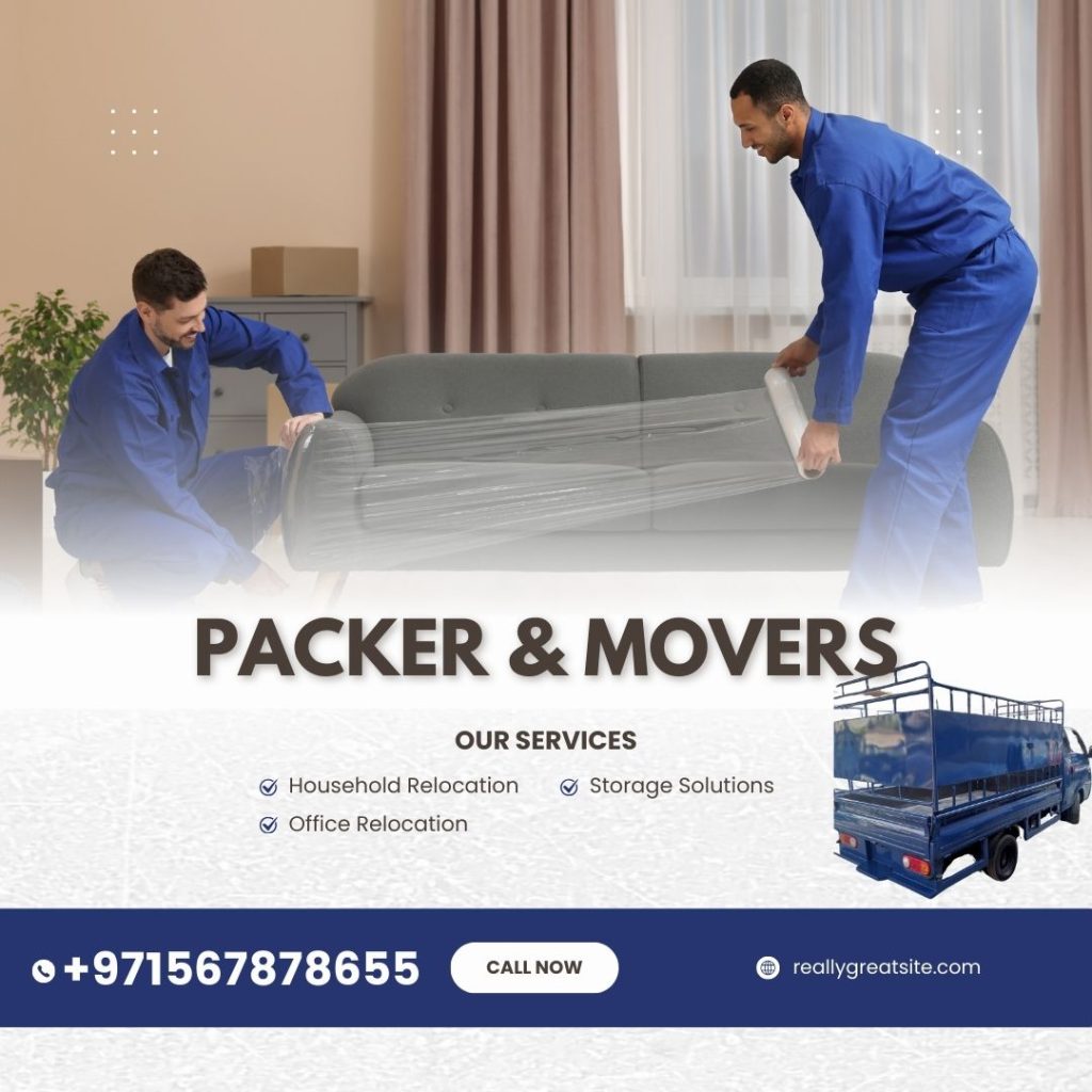 house moving shifting services in Dubai